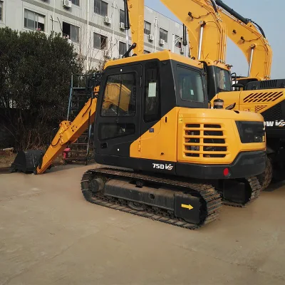 Hot Selling Earth-Mover6 Ton Mini Excavator 60vs with Grapple