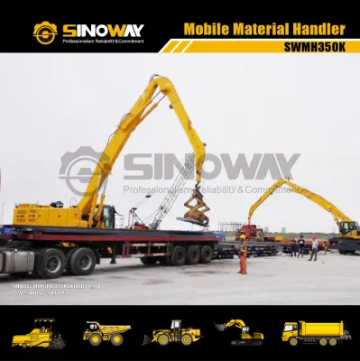  Fixed Material Handling Excavator for Sale 35ton Hydraulic Waste Material Handler