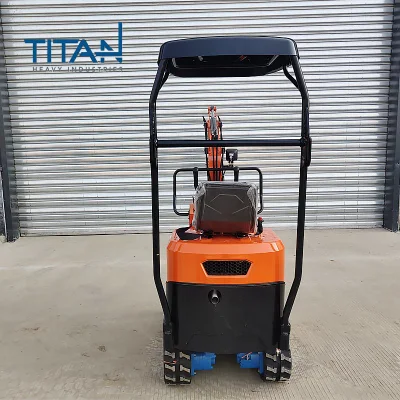 Good Service Hydraulic Transmission Electric Drive Crawler small digger Mini Excavator TL10E