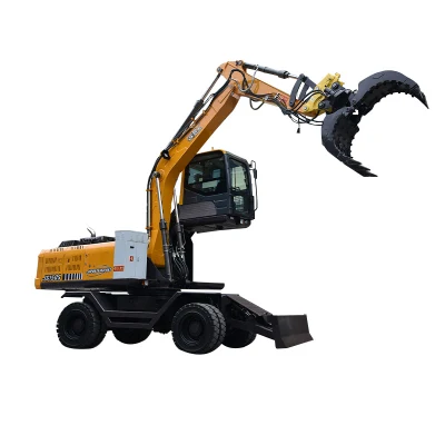  Complete Efficiency Process Scrap Iron and Metal Jg Recycling Facility Hydraulic Material Handler