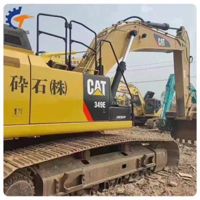  Used Caterpillar Cat 349dl Excavator / Huge Cat 349 50t Excavator Site Real Shooting