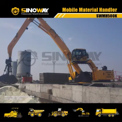 Mobile Material Handling Machine for Scrap Grabbing Handling