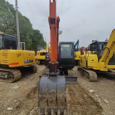  2022 Almost New Hitachi Zx60 Secondhand Used Excavator 6 Tons with Front Shovel