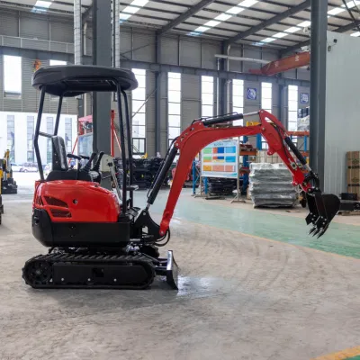 0.8 Ton/1 Ton/1.2 Ton/1.5 Ton/1.8 Ton/2 Ton China Factory Price Mini Hydraulic Crawler Excavator