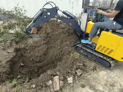 Powered by Lithium-Ion Battery Fully Electric 1 Ton Mini Excavator