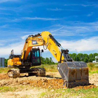 Sany Sy215c Mining Construction Machinery Medium Tracked Crawler Large Excavator