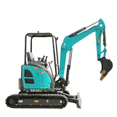 3000kg Operating Weight Zero Tail Swing Excavator with Mechanical Wood Grab