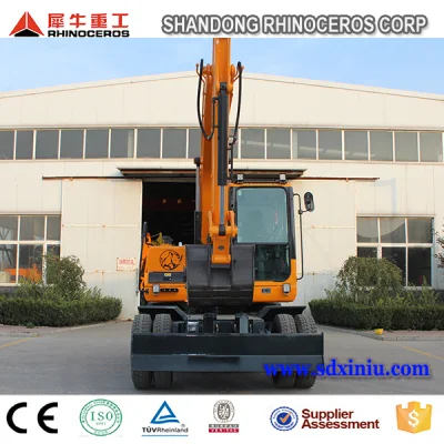 Rhinoceros/Xiniu Big Wheel Excavator X120-L, Best Price, Good Quality, Hot Sale