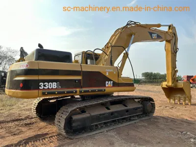 Good Used Caterpillar Big Size 330bl Excavator with Hydraulic Hammer Breaker