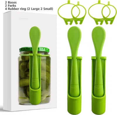 Comfortable Pickle Fork 2 Pack Pickle Kitchen Gadgets Grabber