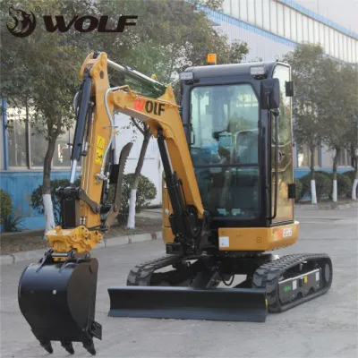  China New We26 Earth Mover Rubber Track Excavator with Tier 4 Engine