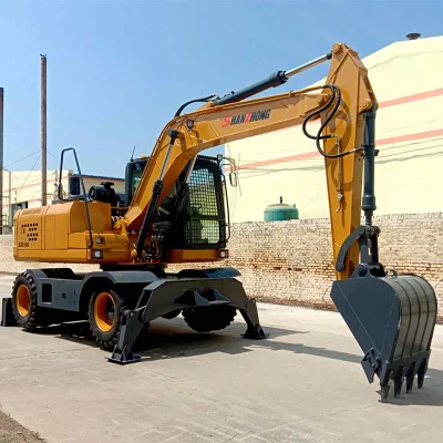  Factory Supply Directly Shanzhong Brand 15ton 17ton 18ton Wheel Excavator Construction Machinery for Coal Mine