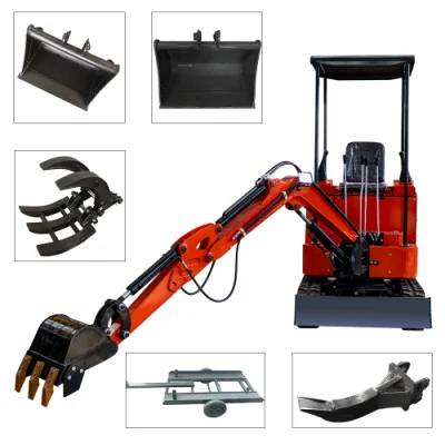  2022 New Hot Sale Mini Crawler Hydraulic Small Excavator Digging Machine