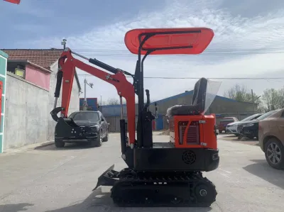  Mini Wheel/Track Loader Excavator with Wood Grab/Rotary Bit/Hydraulic Arm Bucket/Breaker Hammer