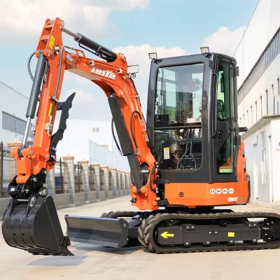 Chinese Manufacturer Wholesale CE/EPA 2500kg Kubota Excavators 2.5ton Crawler Small Digger Bagger 1ton 2ton 3.5 Ton Hydraulic Used Mini Excavator Price for Sale