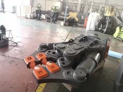 Excavator Demolation Shear for 20 - 30 Ton Accessories Excavator Double Cylinder Hydraulic Scrap Metal Shear for Crushing
