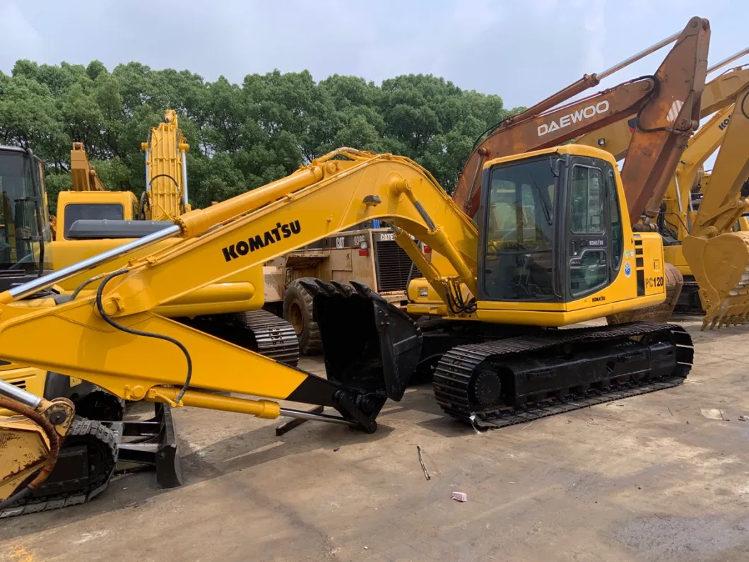 Japan Used Komatsu Excavator PC120-6 with 0.5m3 Bkt (PC100-5, PC120-5, PC130)