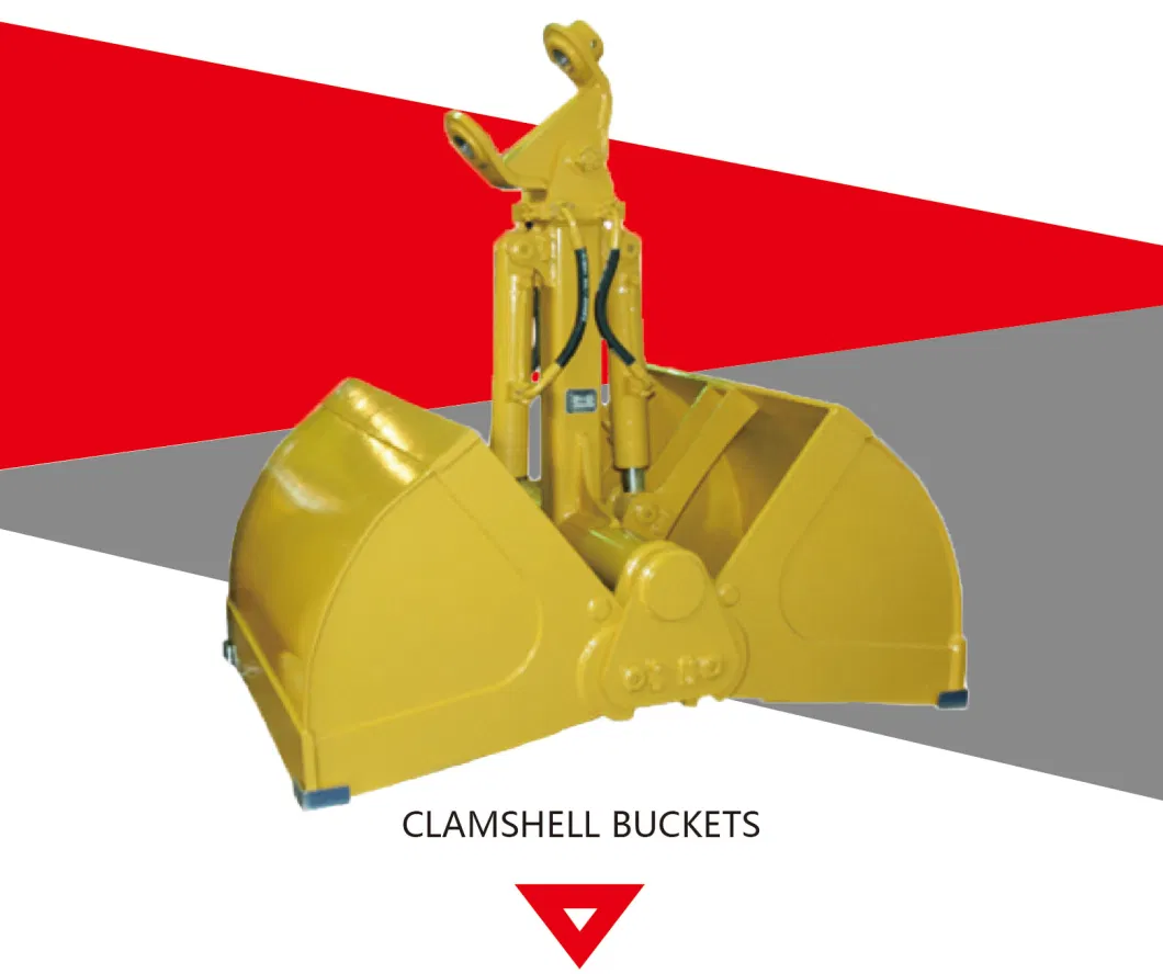 Excavator Attachments 20ton Clamshell Buckets Hydrauclic Grab Bucket