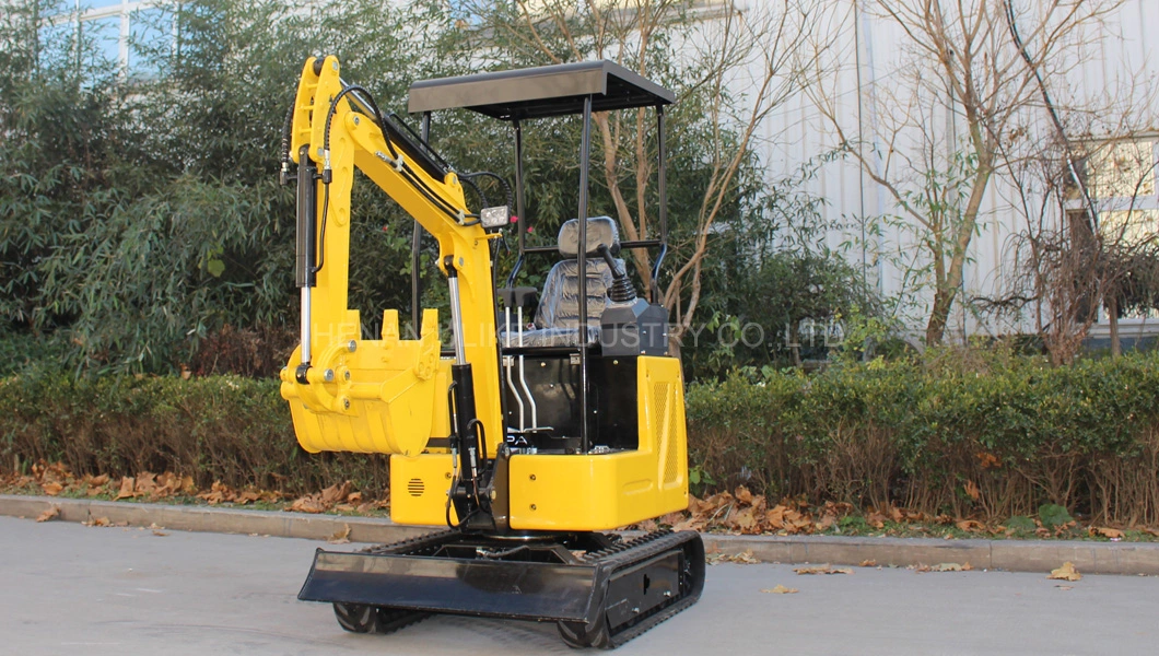 Small Electric Crawler 2 Ton Excavator Ull-R330 Mini Earth-Moving Machine Excavator