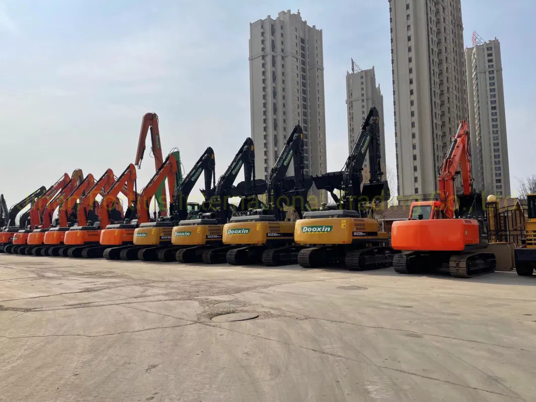 High Quality Secondhand/Used Medium Track Digger High Strength Frame Structure 21ton 22ton 22.5ton Dxpc230-9 Crawler Excavators