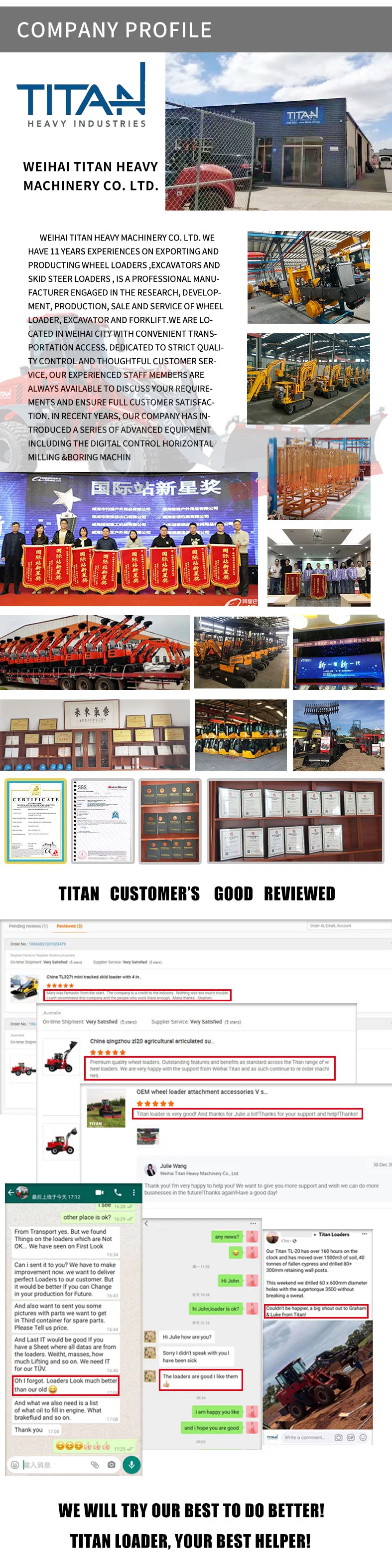 China Titan Heavy Machinery Factory Excavator - Unmatched Power and Guaranteed Best Price!