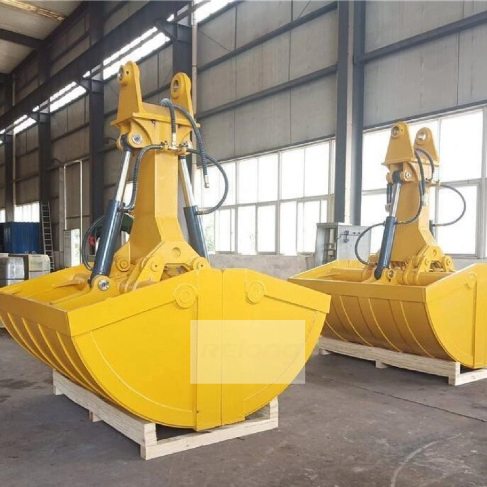 Hydraulic Excavator Construction Customization Grab Bucket Crane Clamshell Bucket