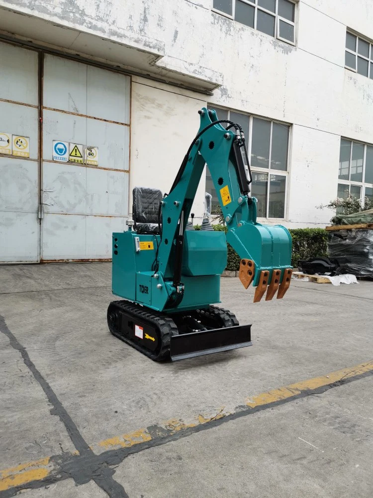 Tder Electric Digger Mini Shovel Machinemining 800kg 1000kg 1500kg 1800kg 2000kg Digging Machine Mini Excavator for Sale