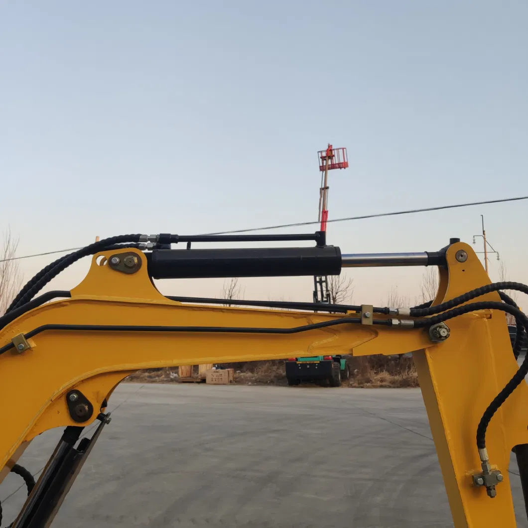 1.8 Ton Bagger Chinese Small Digger Mini Excavator Hydraulic with Three Cylinders Crawler China Factory Digging Machine Mining Earth Moving Equipment for Rent