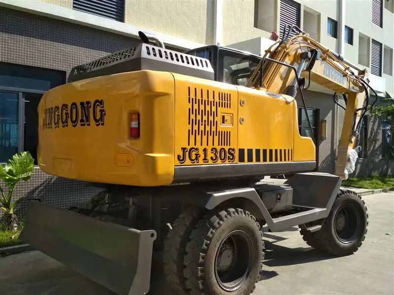 Heavy Equipment Digging Machine 13 Tons Digger Huge Wheel Excavator for Sale