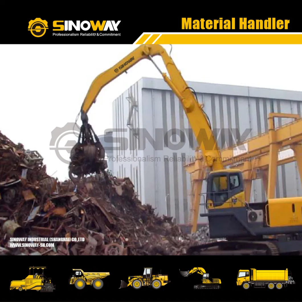 Hot Selling 42ton Material Grabbing Excavator for Coal Handling