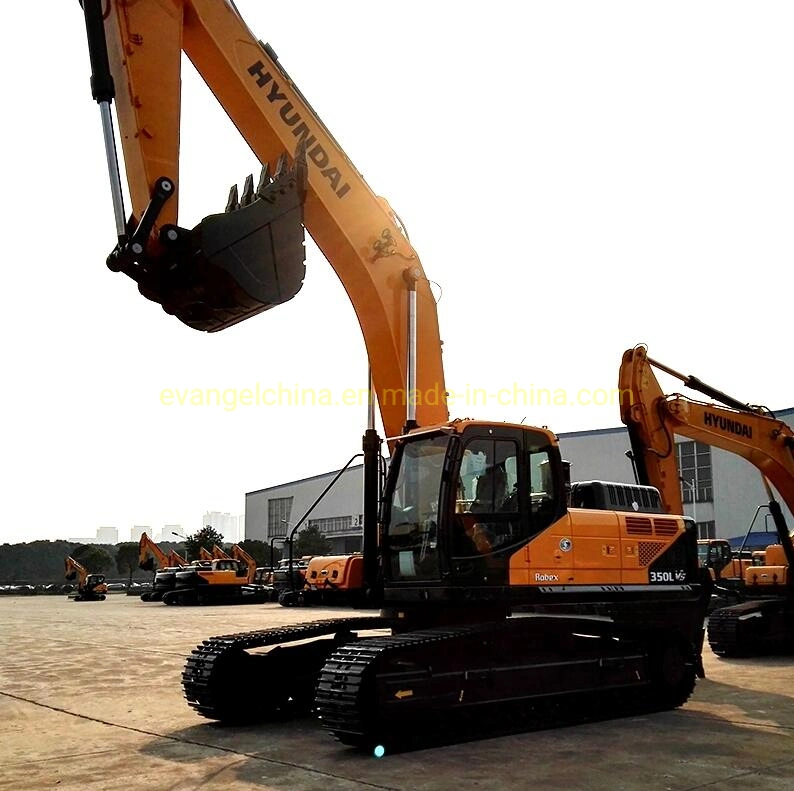 Made in China Hyundai Brand New 35t Crawler Excavator R350lvs/350 Lvs