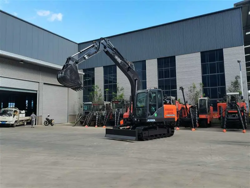 Famous Jg Factory Launch 9ton 10ton Trackhoe Digger Hydraulic Crawler Excavator