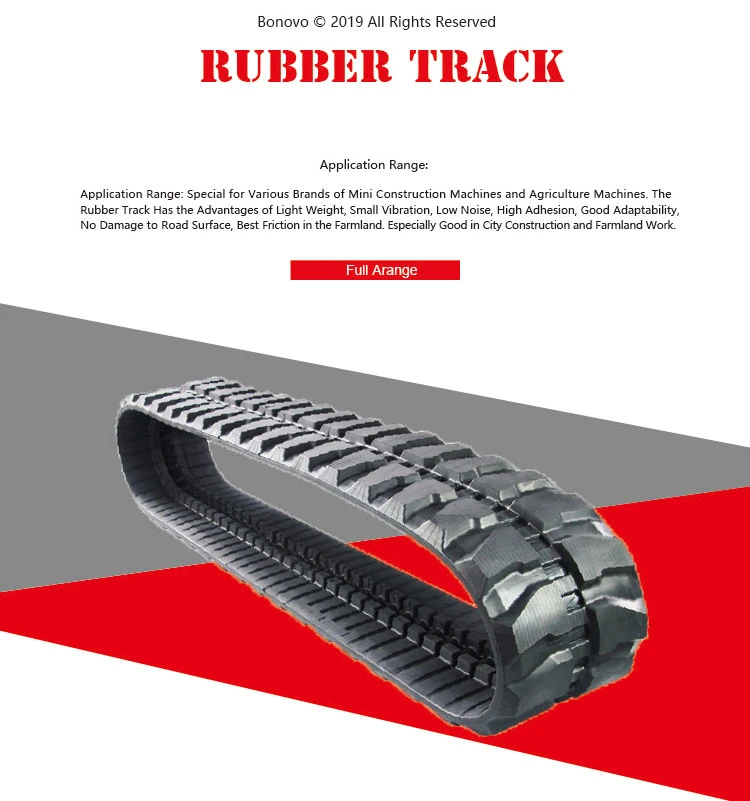 Bonovo Excavator Undercarriage Rubber Track 450 84 56