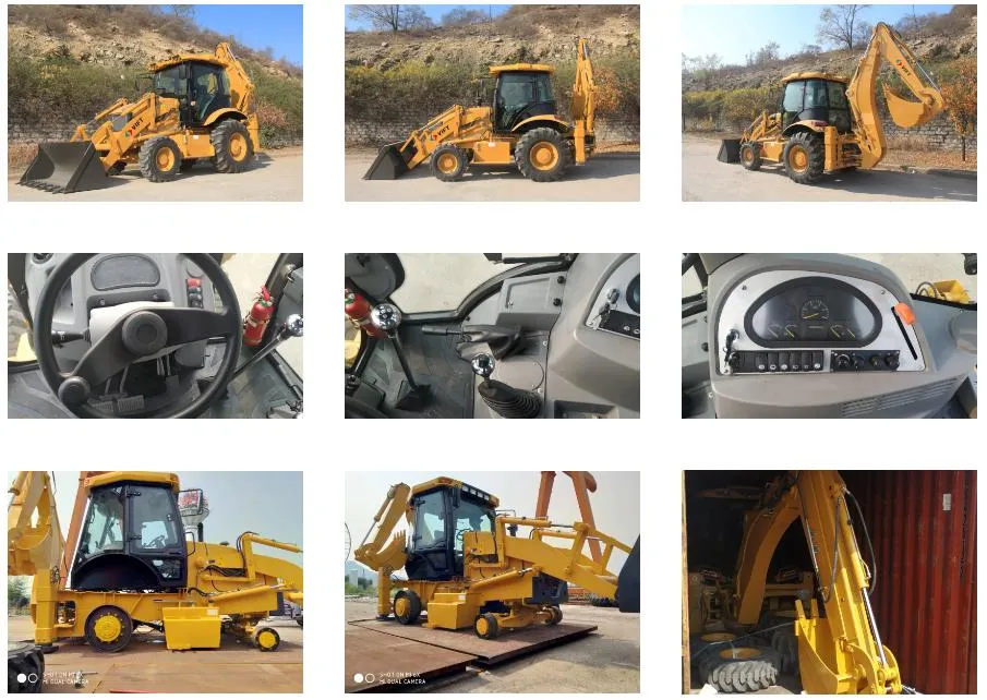 Vift High Efficiency Customized 1-8 Ton Backhoe Loader Large Excavator EPA Euro V Engine Optional