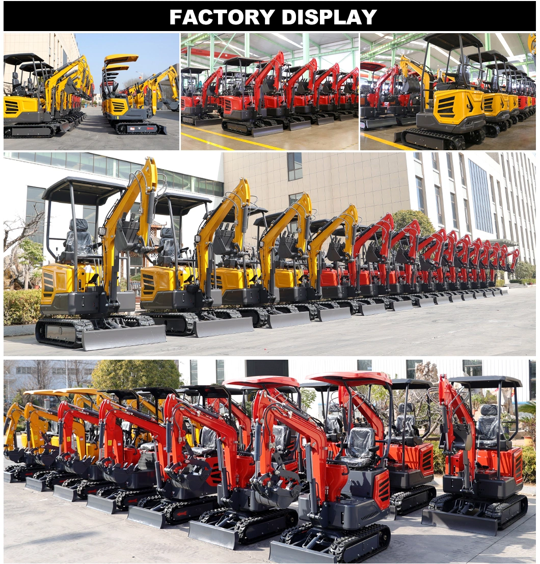 Chinese Manufacturer Wholesale CE/EPA 2500kg Kubota Excavators 2.5ton Crawler Small Digger Bagger 1ton 2ton 3.5 Ton Hydraulic Used Mini Excavator Price for Sale