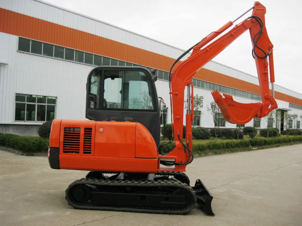 Everun Ere45 Good Quality 4.5ton Grab Shovel Crawler Farm Use Mini Excavator