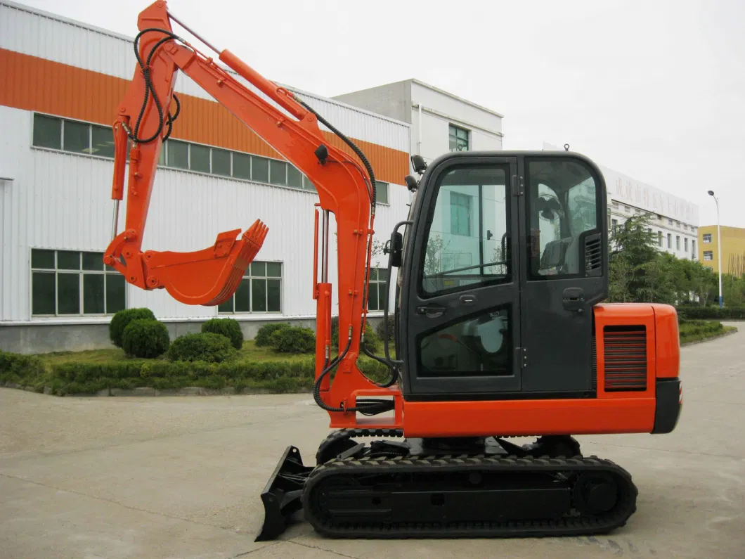 Everun Ere45 Good Quality 4.5ton Grab Shovel Crawler Farm Use Mini Excavator