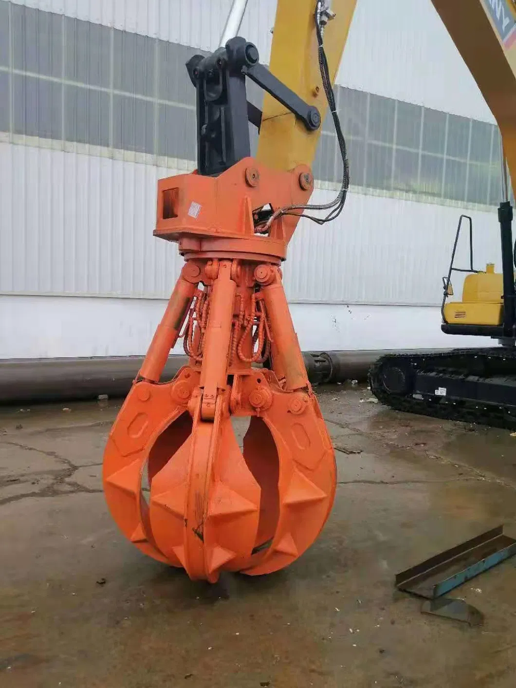 Orange Peel Grapple Hydraulic Grapple Excavator Attachment Hot Sale