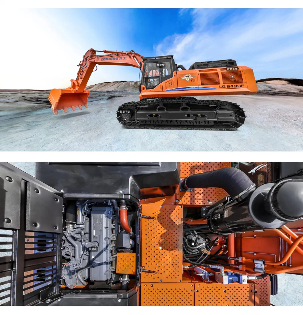 Heavy Duty 50.5 Ton Large Hydraulic Crawler New Mining Big Excavators