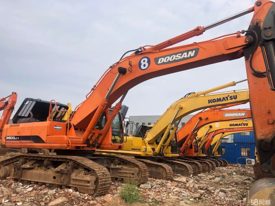 Doosan Dh500 Good Condition 50 Ton Second Hand Excavator