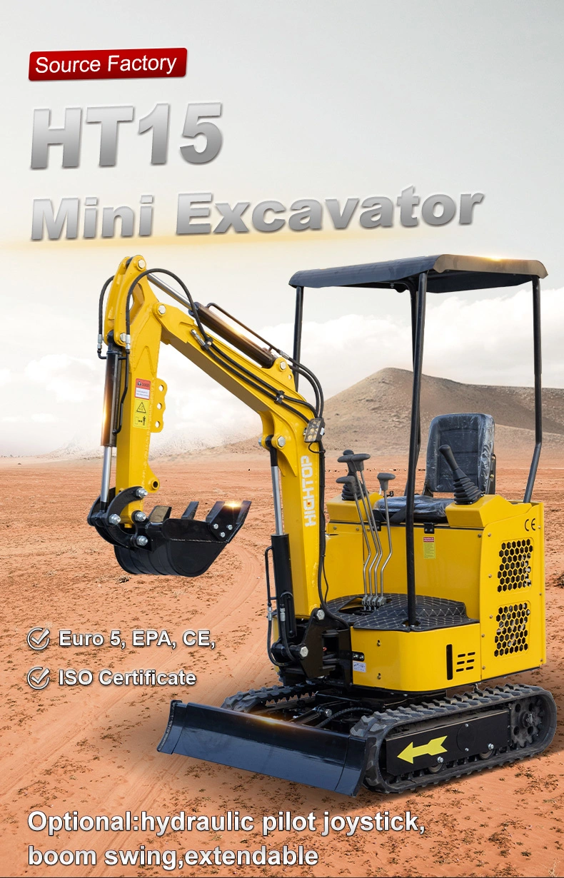 2022 New Hot Sale Mini Crawler Hydraulic Small Excavator Digging Machine