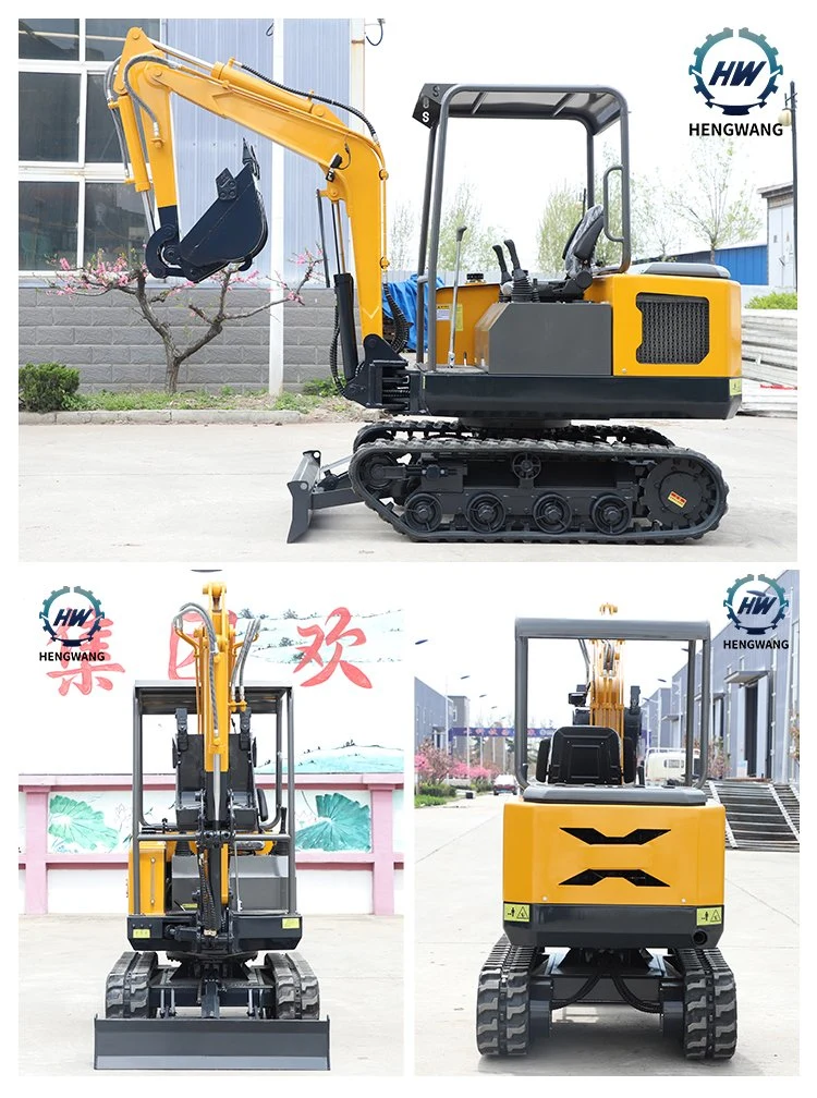 Diesel Drive Hydraulic 2000kg Micro Excavator