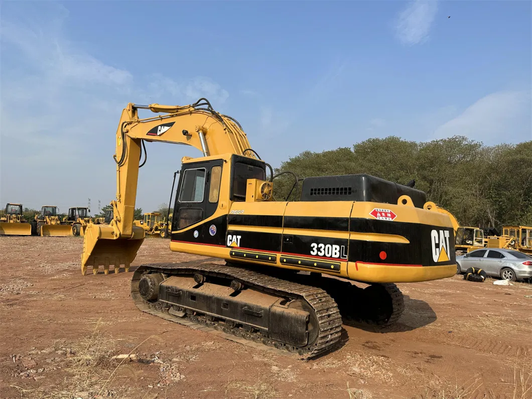 Good Used Caterpillar Big Size 330bl Excavator with Hydraulic Hammer Breaker