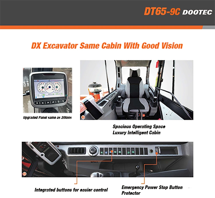 Dootec Doosan Similar Model Excavator From China