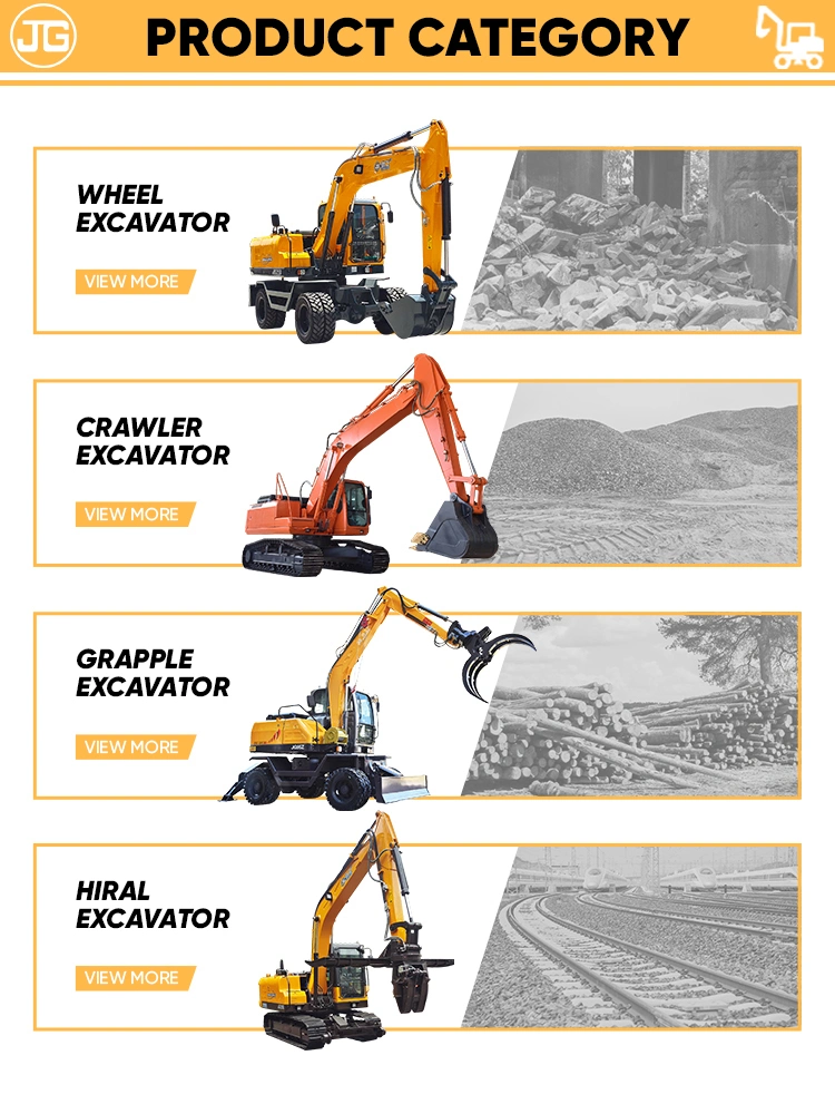 Diesel-Powered Jg Handlers Material Handling Machines for Feeding Shredder, Balers, and Shears