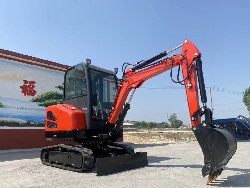 Mini Small Little Hydraulic Crawler Backhoe Excavator for Garden and Farm