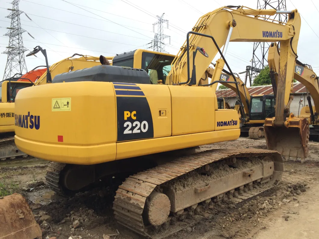 New Model Japan Used Construction Equipment Komatsu PC220-8/PC220-7 Crawler Excavator