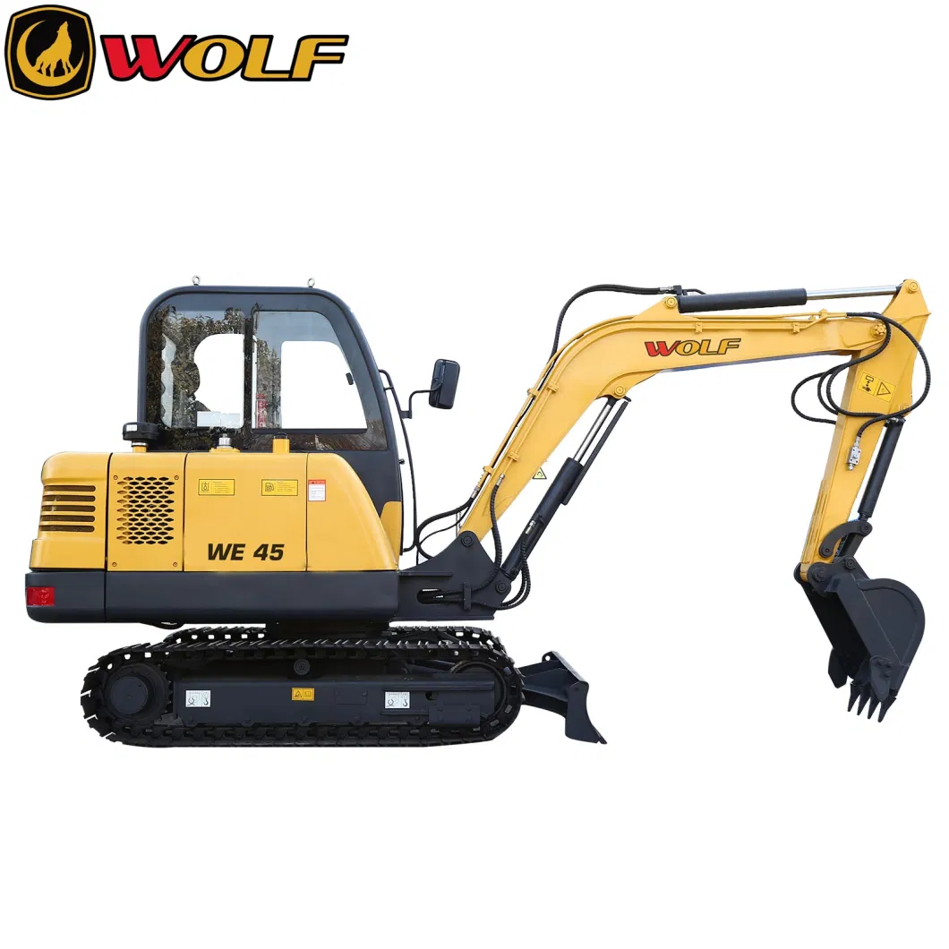 Enclosed Cabin 6 Ton Excavator for Construction