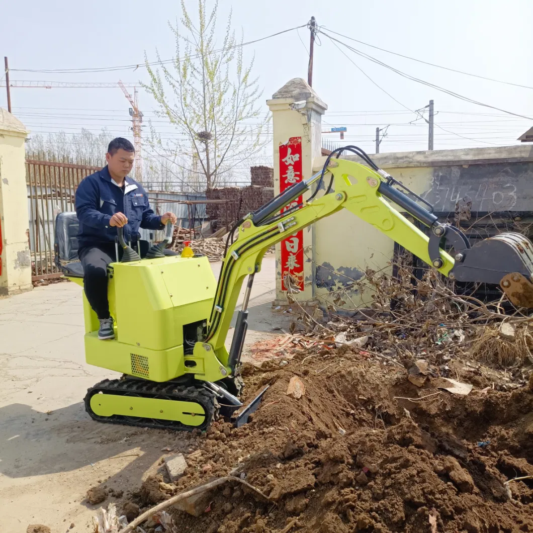 2024 Higher Quality China Factory Digger 600 Kg 0.6ton Mini Electric Excavator Battery Powered Mini Smallest Mini Excavator