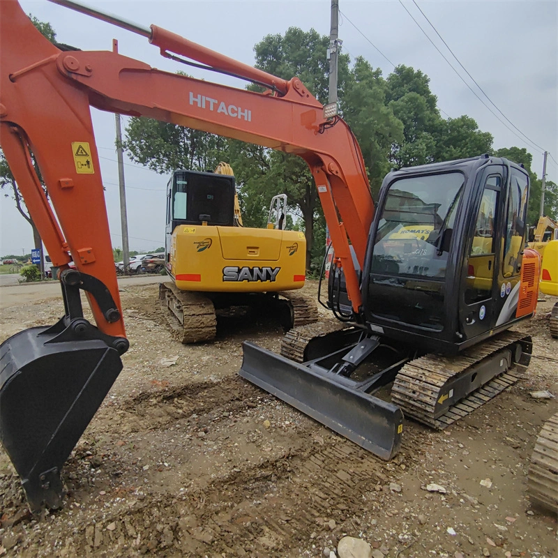 2022 Almost New Hitachi Zx60 Secondhand Used Excavator 6 Tons with Front Shovel